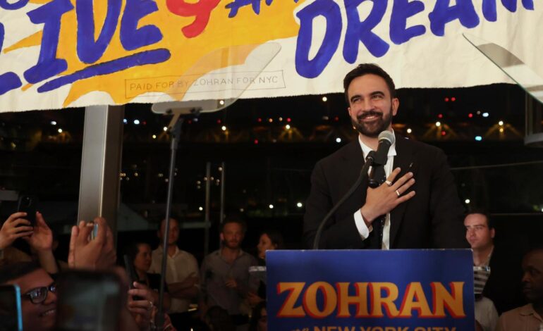 Debate Intensifies Over NYC Mayoral Candidate Zohran Mamdani