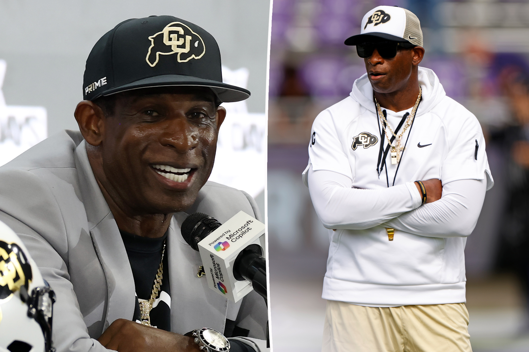 Deion Sanders Returns to Coaching with Portable Toilet After Surgery