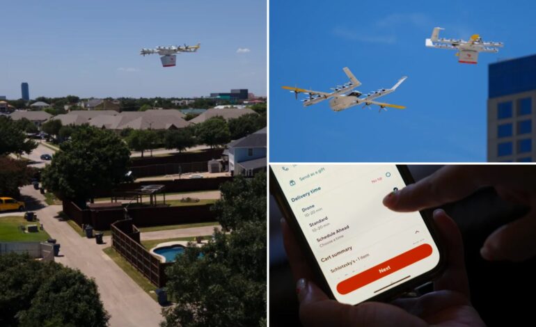 Delivery Drones Expand Rapidly Across U.S. Amid New FAA Rules