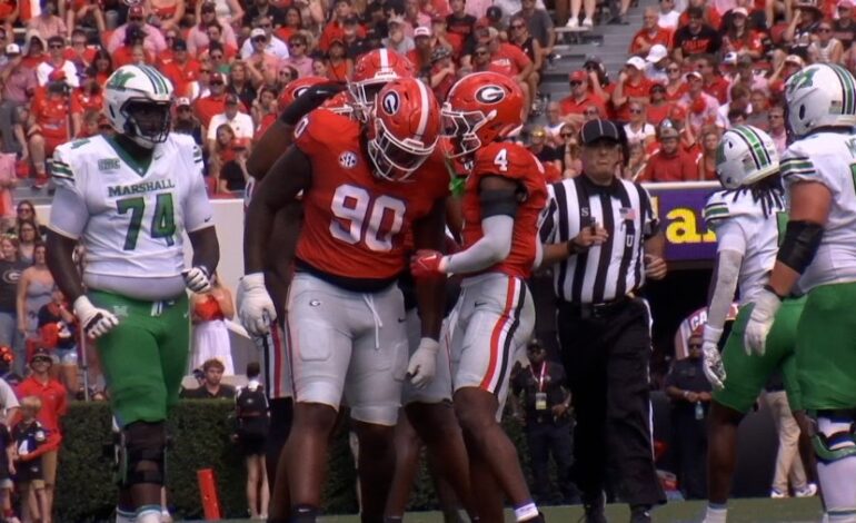 Elijah Griffin Shines in Georgia Freshman Debut Against Marshall