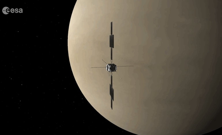 ESA’s JUICE Spacecraft Successfully Flies by Venus on Journey to Jupiter