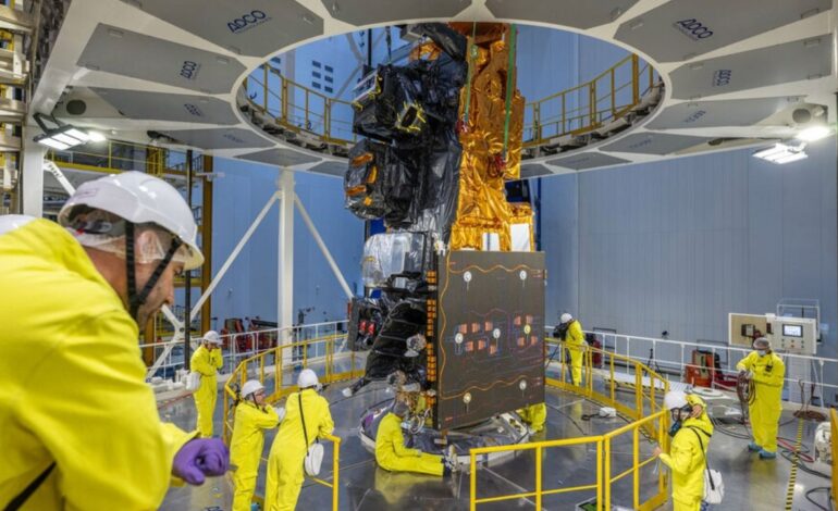 European Space Agency Prepares MetOp-SG-A1 for Ariane 6 Launch