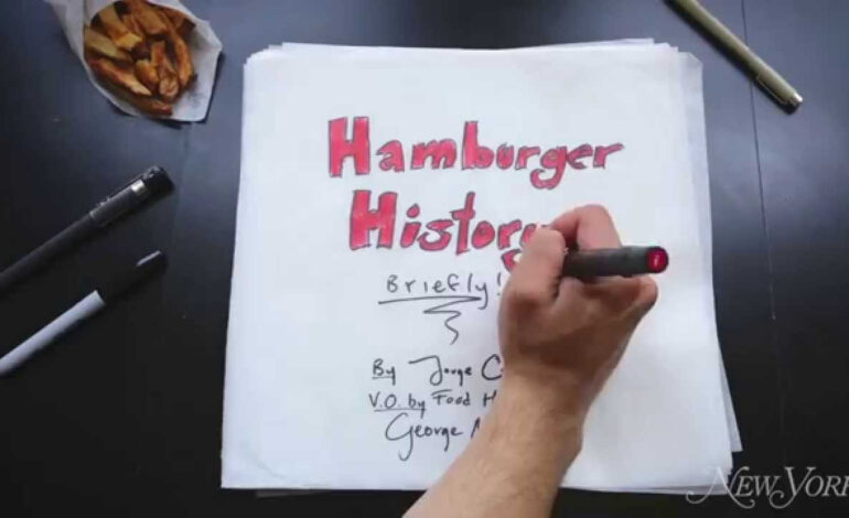 Food Historian Unveils Animated Hamburger History Today