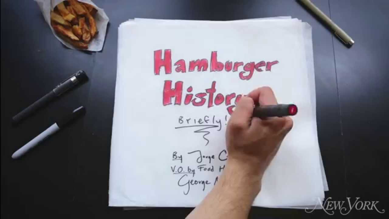 Food Historian Unveils Animated Hamburger History Today