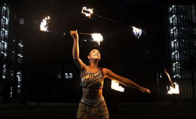 FSU Feature Twirlers Ignite Excitement for New Football Season