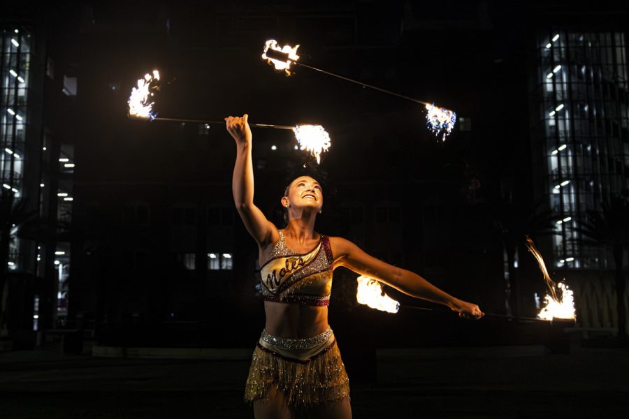 FSU Feature Twirlers Ignite Excitement for New Football Season