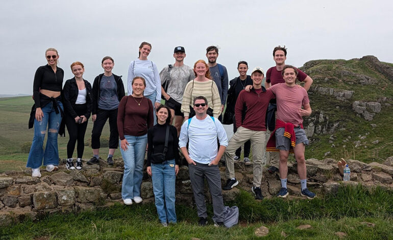FSU Honors Students Explore Roman Legacy in New London Program