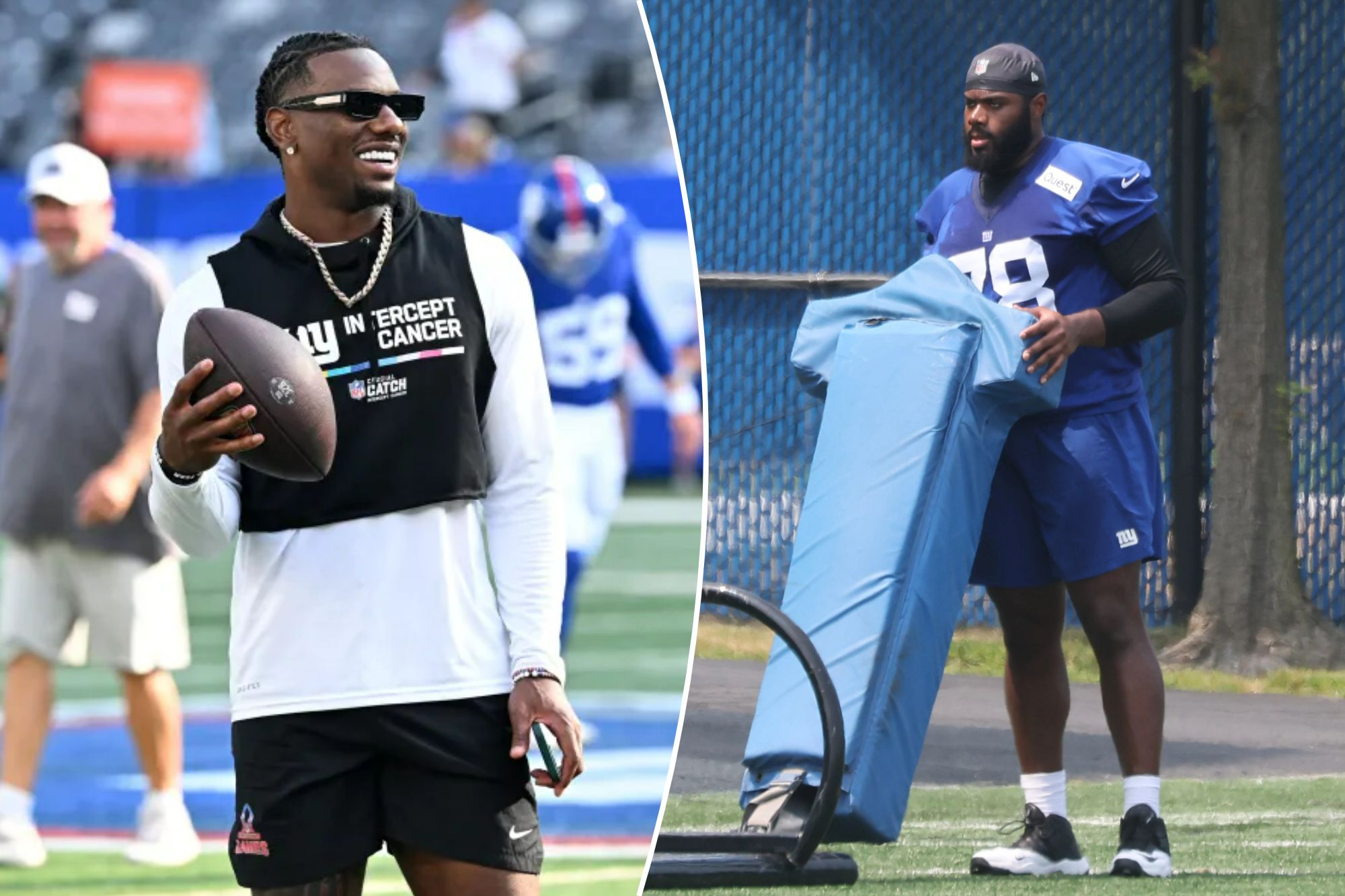 Giants’ Andrew Thomas, Malik Nabers Injury Updates Before Opener