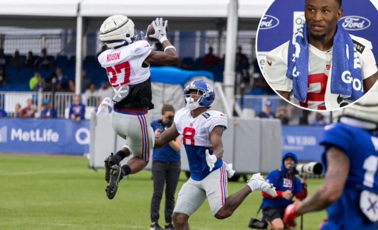 Giants’ Tyler Nubin Aims for Interception Surge Amid Challenges