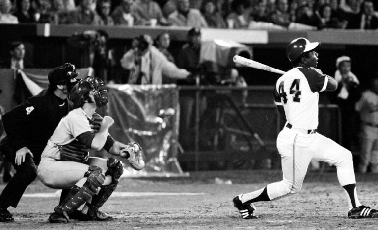 Heritage Auctions and Braves Settle Legal Battle Over Aaron Memorabilia