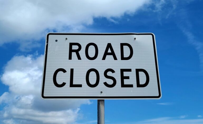 Highway 589 Closed in Both Directions After Collision