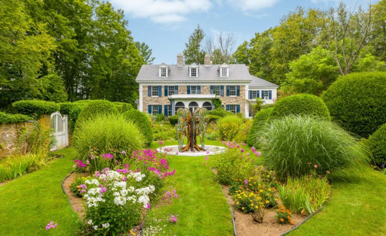 Historic Connecticut Estate Offers Luxury Living for $2.5 Million