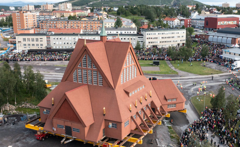 Historic Kiruna Church Relocates to Preserve Heritage and Safety
