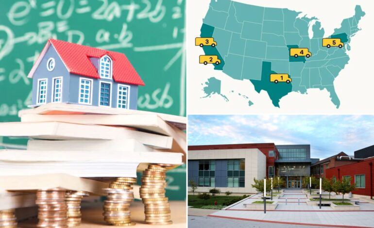 Home Prices Surge in Top School Districts: New Report Reveals Shocking Costs