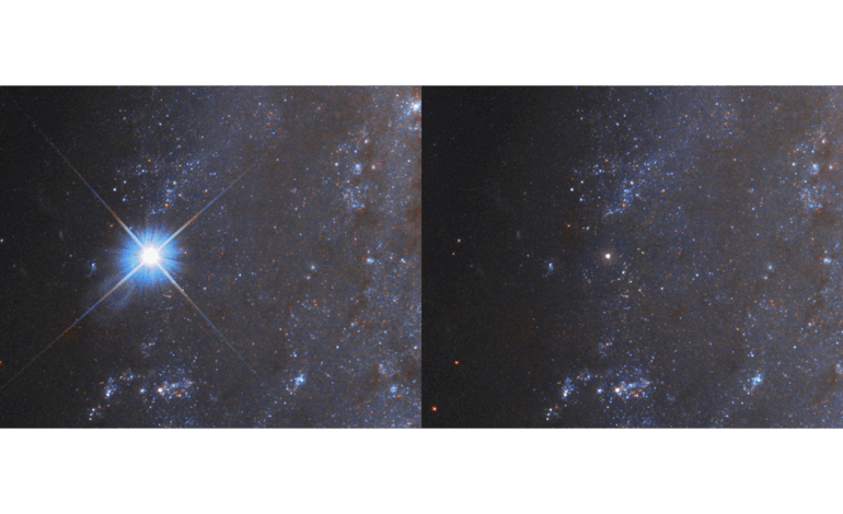 Hubble Captures Stunning Supernova Explosion in NGC 2525