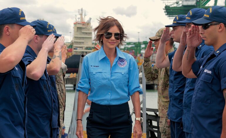 ICE Barbie Kristi Noem Responds to Rent-Free Living Exposé