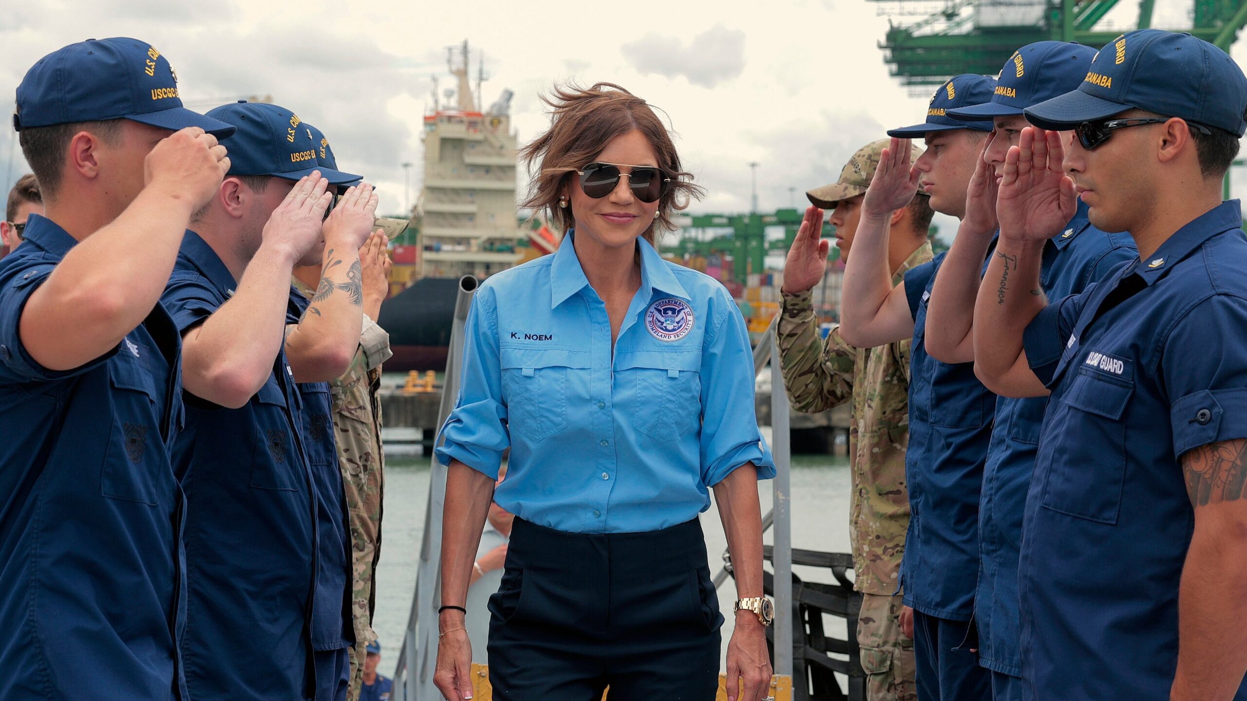 ICE Barbie Kristi Noem Responds to Rent-Free Living Exposé