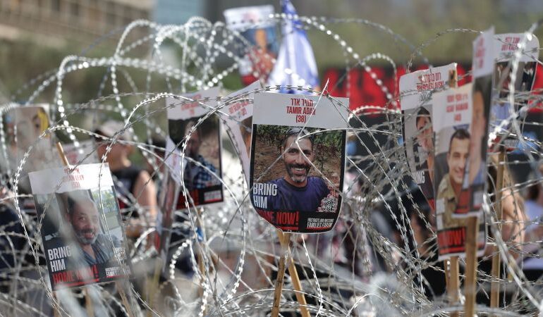 Israeli Families Protest as Videos Show Emaciated Hostages