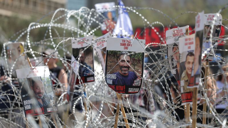 Israeli Families Protest as Videos Show Emaciated Hostages