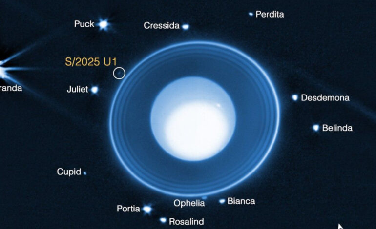 James Webb Telescope Unveils New Moon Orbiting Uranus