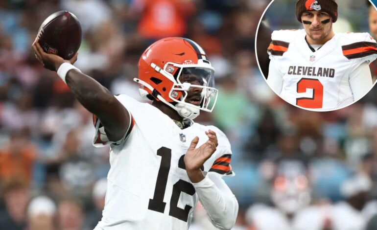Johnny Manziel Backs Shedeur Sanders Amid Injury Setback