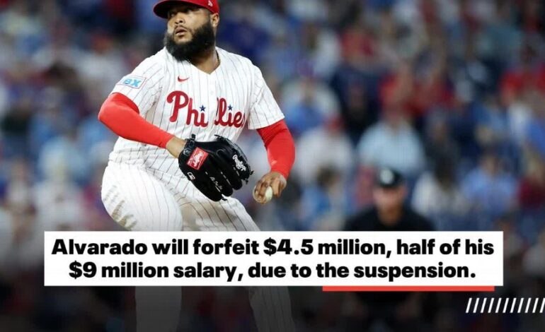 Jose Alvarado Apologizes as Phillies Prepare for His Return