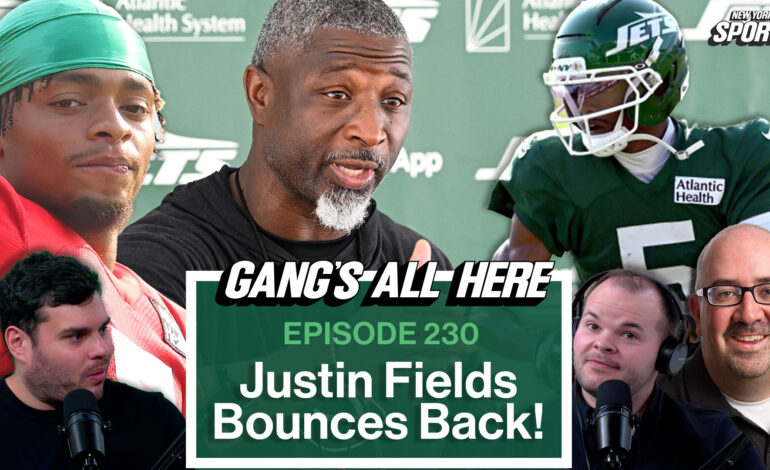 Justin Fields Powers Jets Offense to Strong Training Camp Revival