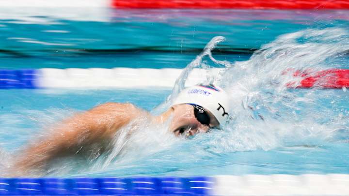 Katie Ledecky Claims Seventh 800m Free Title in Thrilling Race