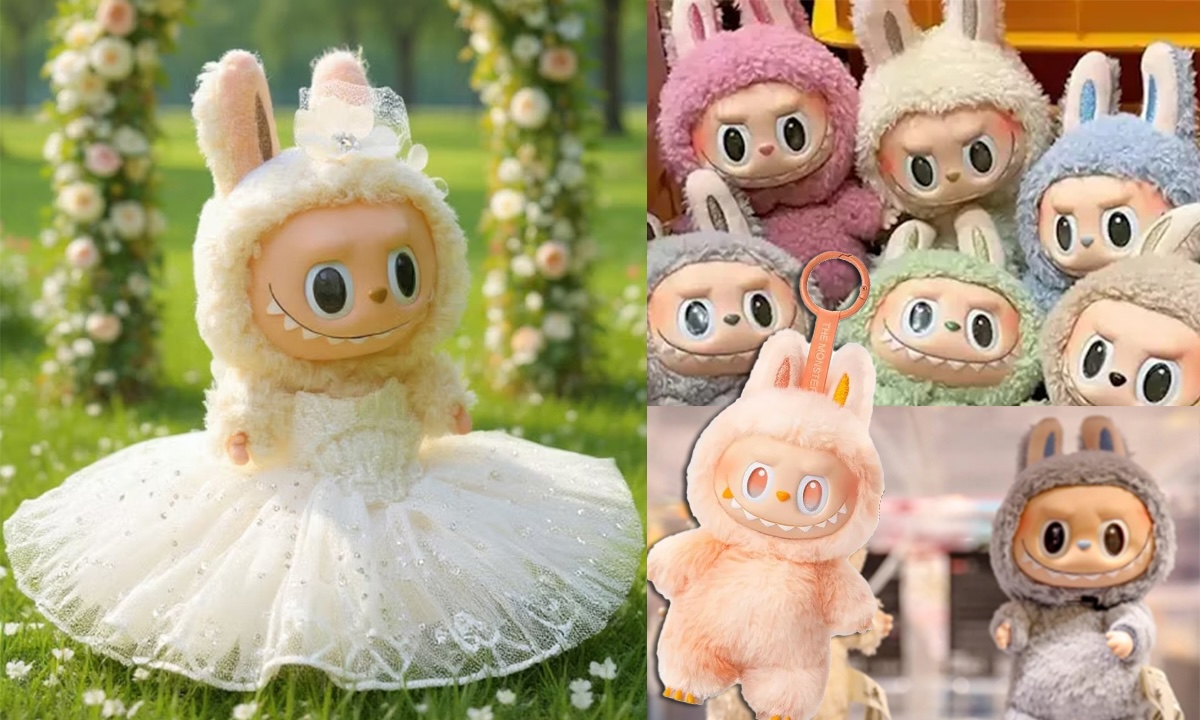 Labubu Craze Expands: From Bridal Gowns to Blockchain Collectibles