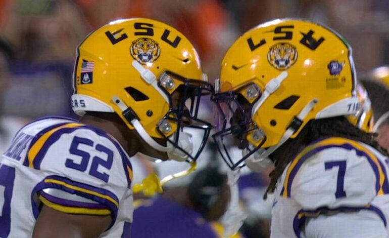 LSU Defeats Clemson 17-10, Ending Season-Opening Losing Streak