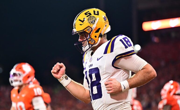LSU Upsets Clemson 17-10 in Thrilling Road Victory