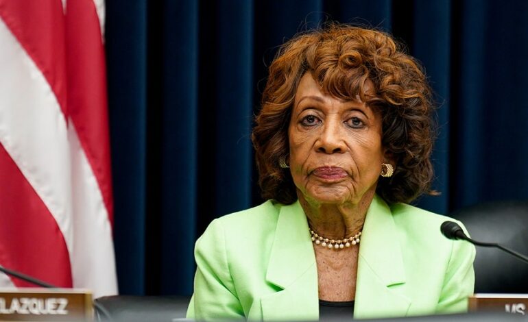 Maxine Waters Advocates for 25th Amendment Amid Fed Controversy