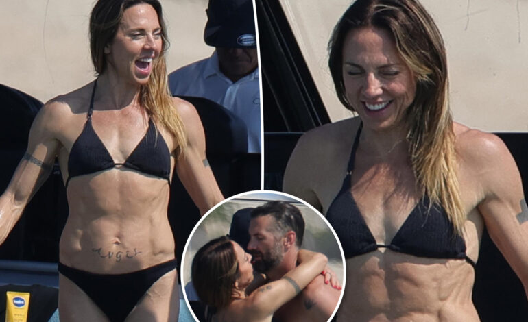 Mel C, 51, Shows Off Ripped Bikini Body During Ibiza Getaway