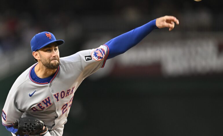 Mets Crush Nationals 8-1 with Peterson’s Dominance and Vientos’ HR
