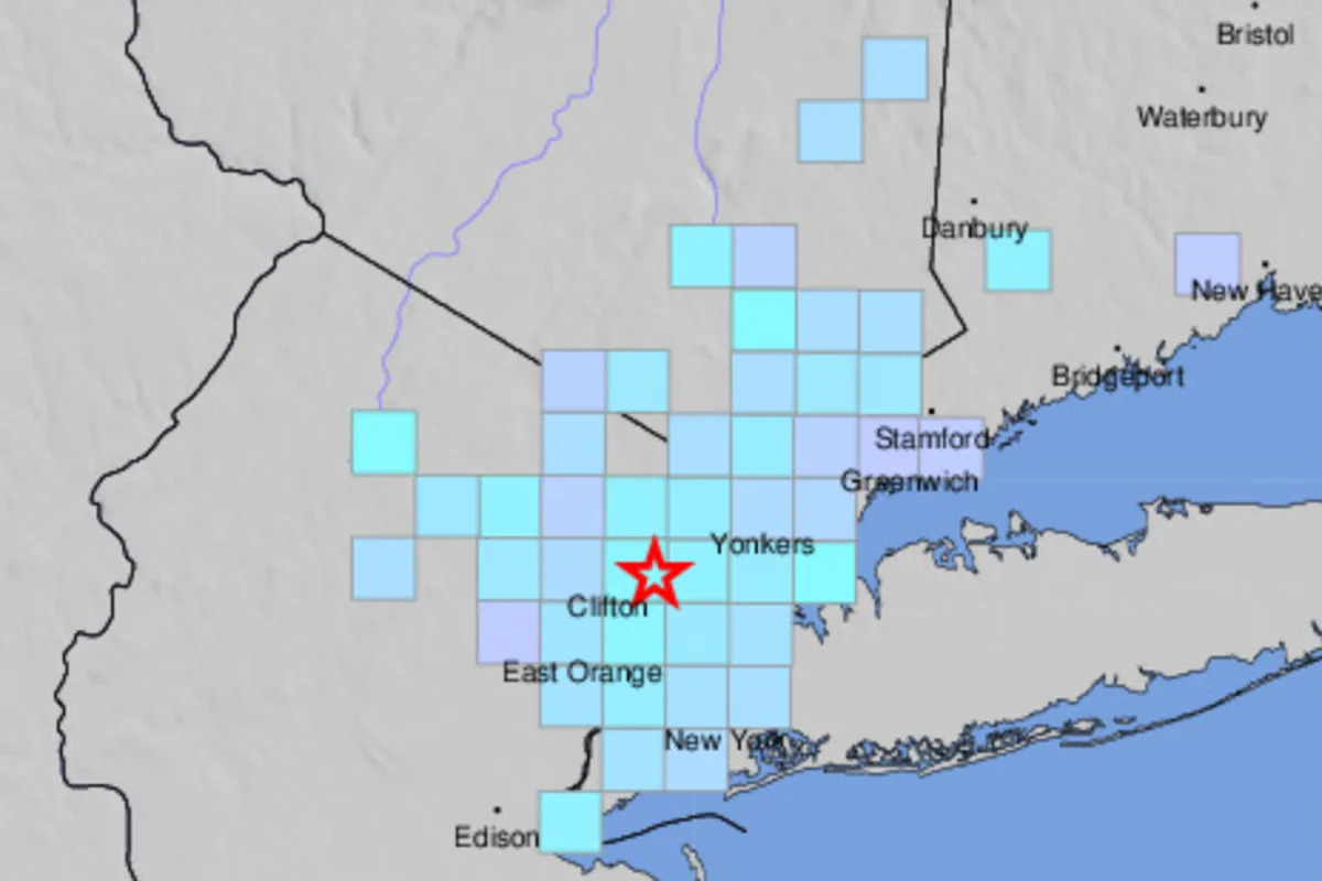 Minor Earthquake Strikes NYC and NJ, Residents Report Tremors