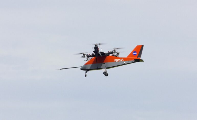 NASA Advances Air Taxi Technology with New Flight Tests