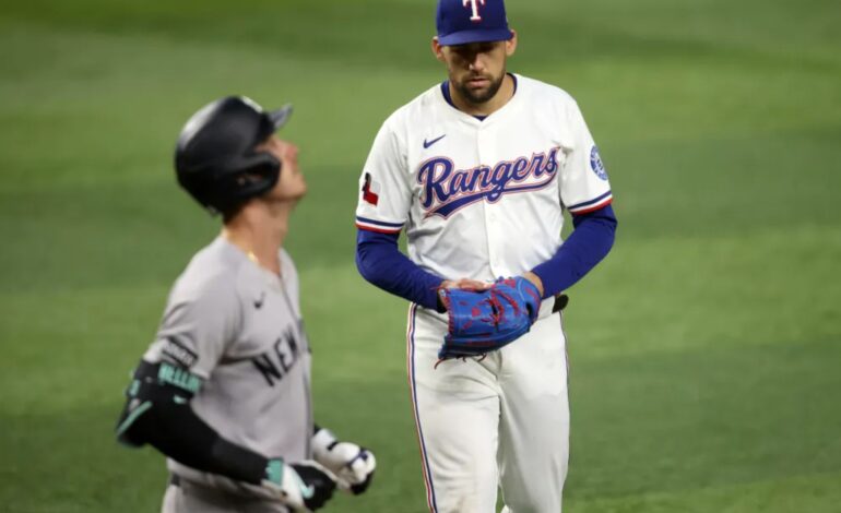 Nathan Eovaldi Shuts Down Yankees in 2-0 Victory for Rangers