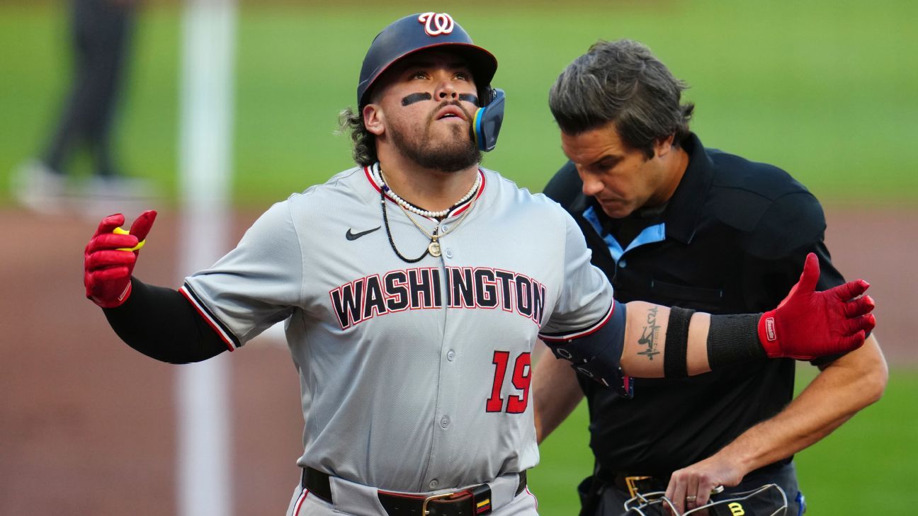 Nationals Recall Slugger Andrés Chaparro as Injuries Mount