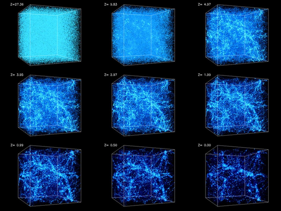 New Model Reveals Complex Structures Shape Cosmic Evolution