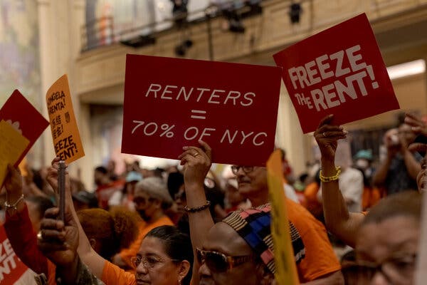 NYC Mayoral Race Heats Up Over Rent Stabilization Debate