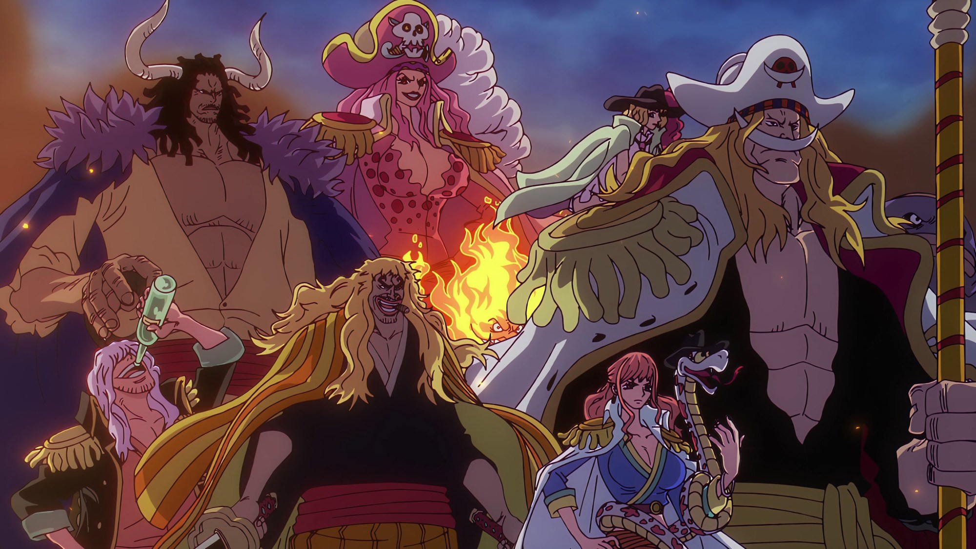 One Piece Unveils New Members of the Rocks Pirates in Chapter 1156