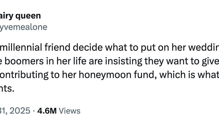 Online Debate Ignites Over Honeymoon Funds vs. Gift Registries