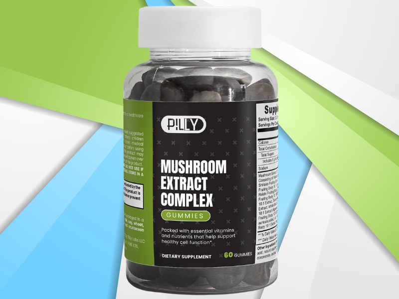 Pilly Labs Launches Mushroom Gummies for ADHD and Wellness Boost