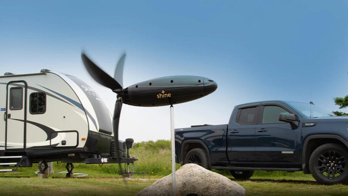 Portable Wind Generators Launch: Can Shine Turbine Replace Solar?
