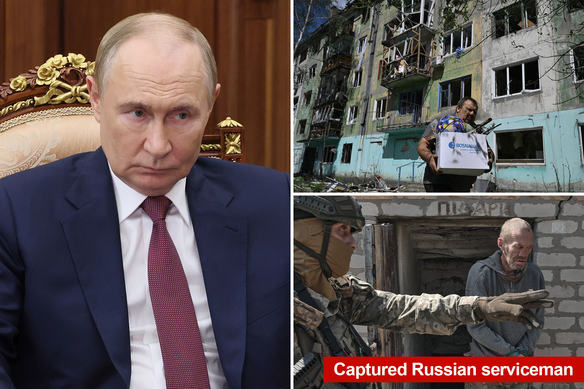 Putin Demands Donetsk as Peace Deal Condition Amidst Military Struggles