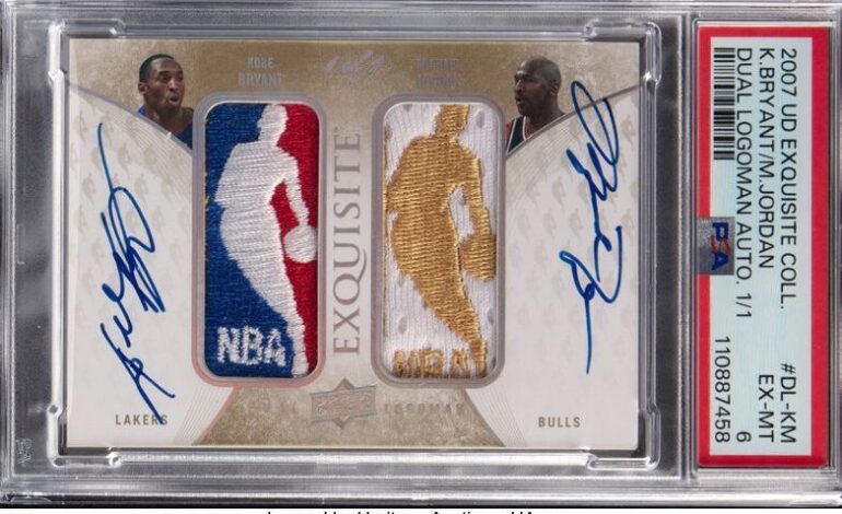 Record Sale: MJ-Kobe Card Fetches $12.9 Million at Auction