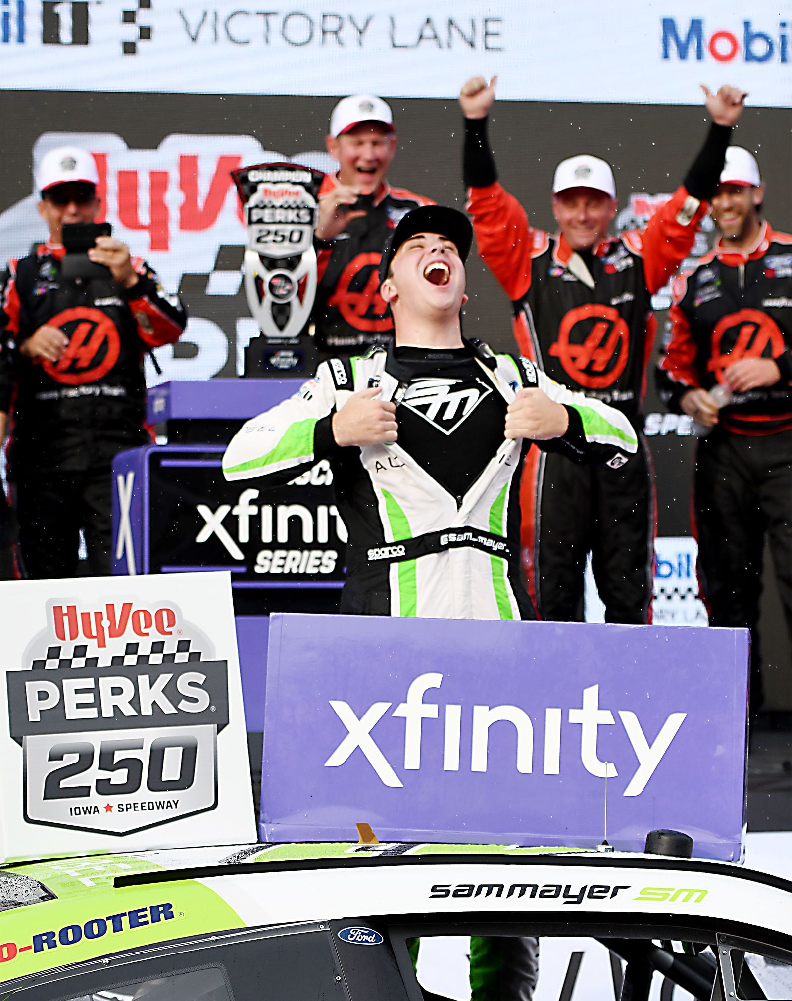 Sam Mayer Dominates Hy-Vee Perks 250 for Back-to-Back Win