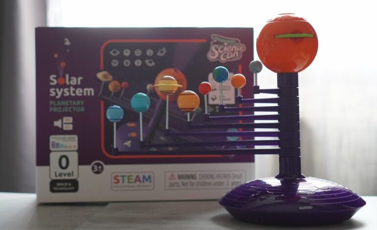 Science Can Solar System Projector: A Fun Educational Tool for Kids