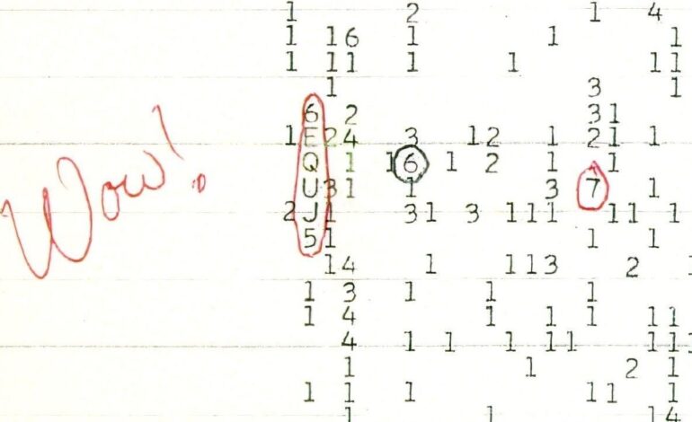 Scientists Narrow Down Source of 1977 ‘Wow! Signal’ Mystery