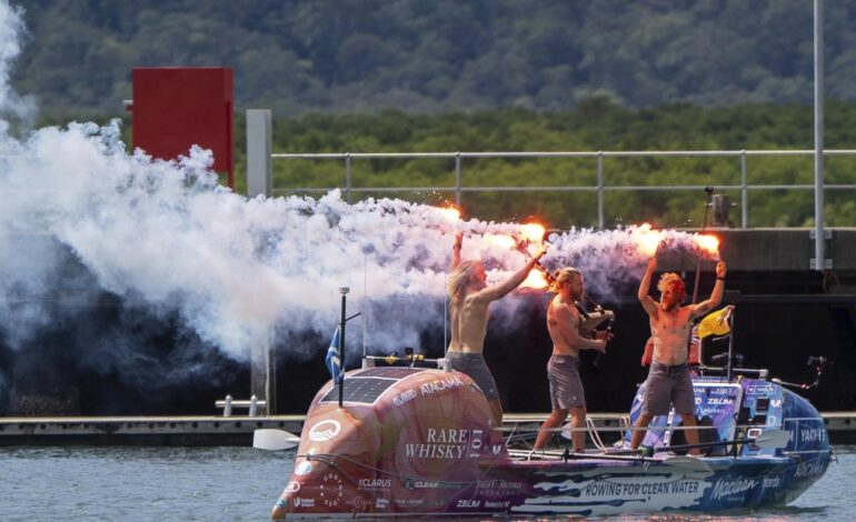 Scottish Brothers Break Record with Fastest Pacific Row in 139 Days